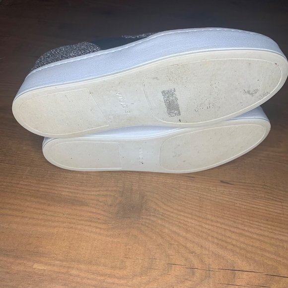 Vince Warren Tweed Multi-Color Sneakers Size 8.5 - Picture 5 of 6